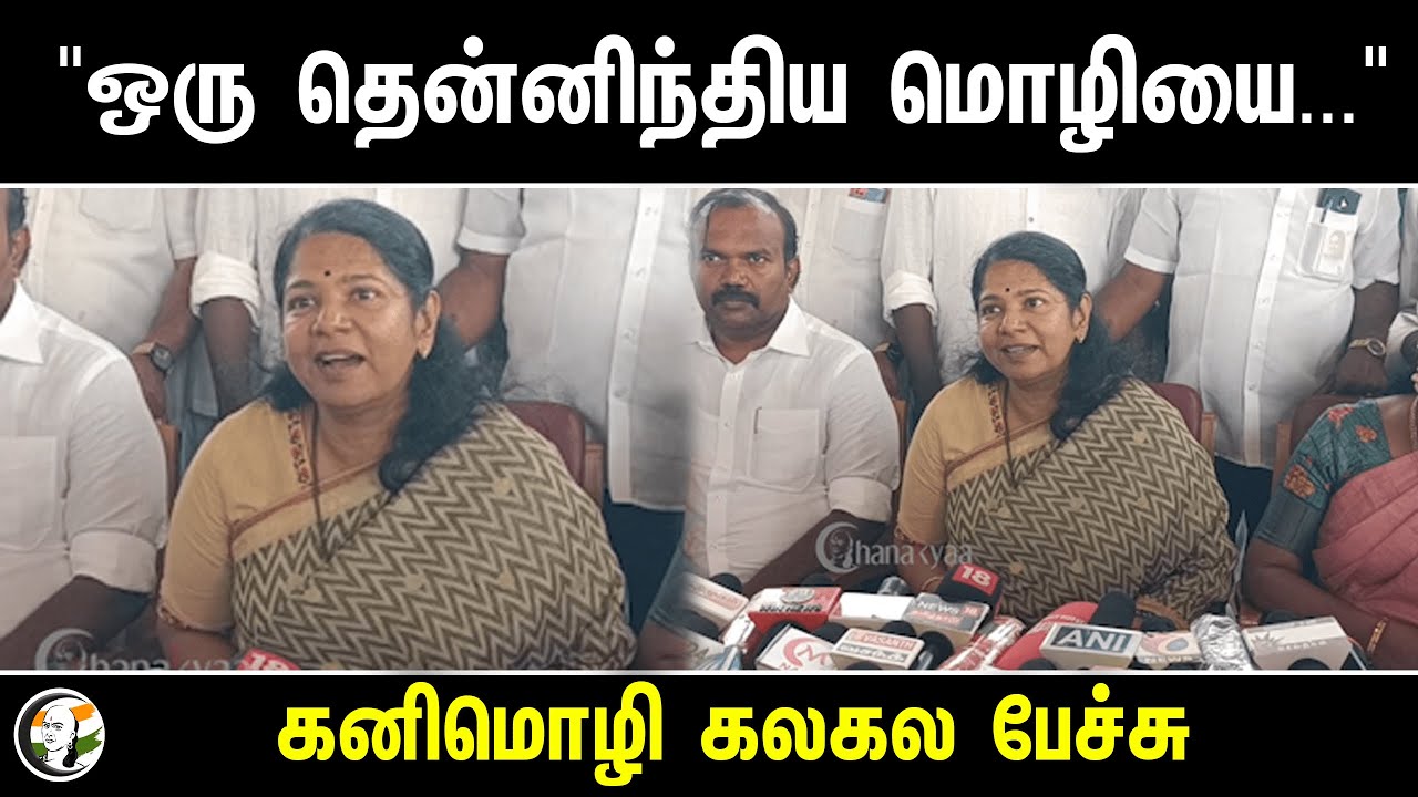 Kanimozhi Pressmeet | "ஒரு தென்னிந்திய மொழியை..." |  கனிமொழி கலகல பேச்சு | Modi | Election 2024