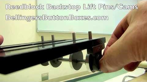 Bellinger Accordion Tuning Table Components