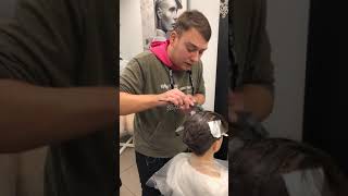 Растяжка цвета на короткие волосы. Павел Охапкин. Прямой эфир от 10.12.2018_часть 1 Растяжка цвета на короткие волосы. Павел Охапкин. Прямой эфир от 10.12.2018_часть 1
