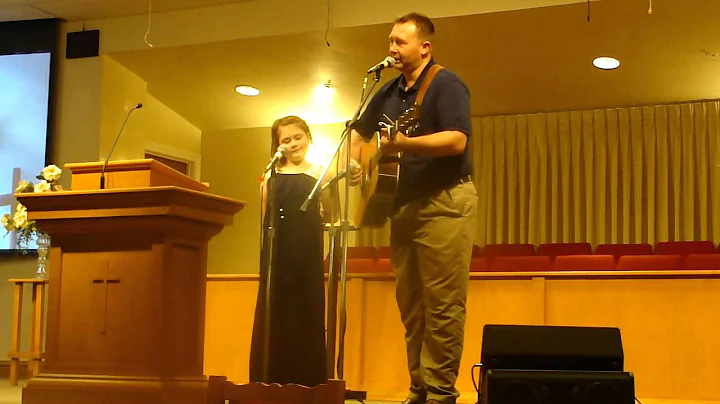 Father & Daughter sing Amazing Grace