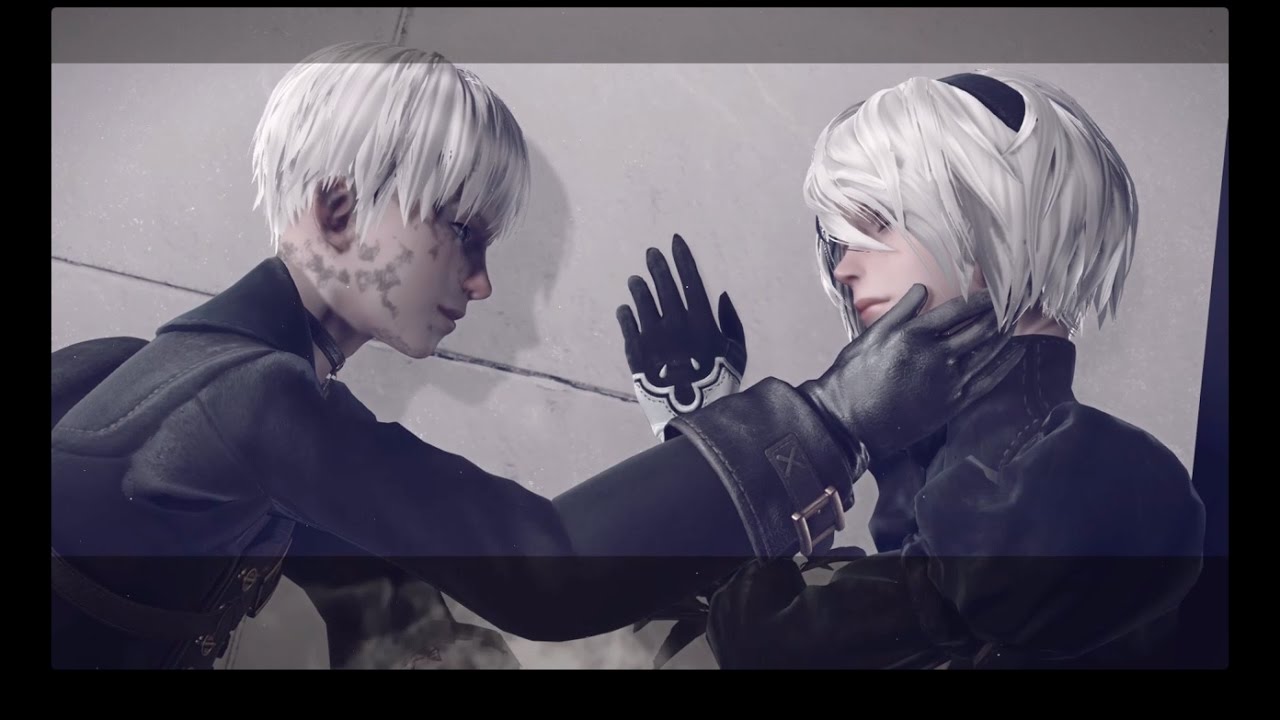 NieR: Automata | 9S Takes 2B's Arm - YouTube