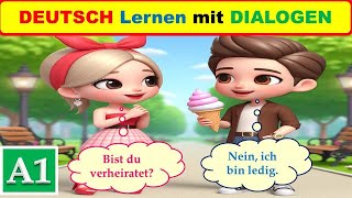Deutsch Lernen Mit Dialogen A1 Anfanger  - Hören und Sprechen - Lektion 7 -  Familienleben