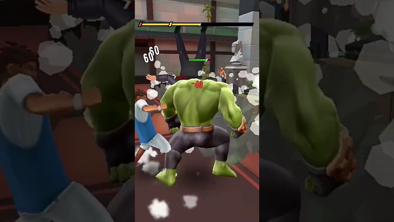 Hulk vs bank boss