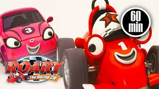 Roary the Racing Car Official | 1 HOUR COMPILATION | Cartoons for kids