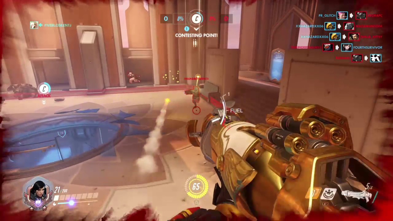 I'm Fragging out!!! Overwatch Pharah Clip - YouTube