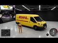 DHL Truck Lost Control! 😱 Head-On Crash | BeamNG Drive Logitech G29#76
