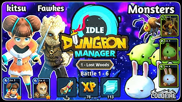 Idle Dungeon Manager - First Time Playing Idle Dungeon - Android Gameplay Part 1