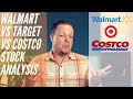 Walmart vs Target vs Costco (and Amazon too!) Stock Analysis #walmart #stocks #investing