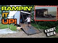 Screen Used Knight Rider Semi's Ramp Floor Installed! Office Wall Panels Installed!