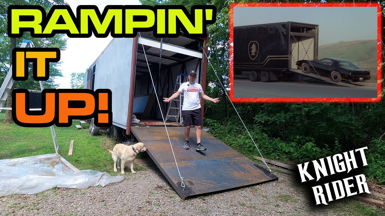 Screen Used Knight Rider Semi's Ramp Floor Installed! Office Wall ...