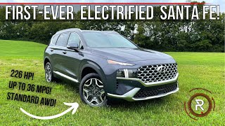 The 2021 Hyundai Santa Fe Hybrid Is A Roomy, AllWeather Electrified Family SUV