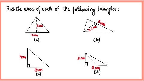 Q2, Ex.11.2 Chapter:11 Perimeter And Area | NCERT Maths Class 7 | CBSE | Area of the Triangle