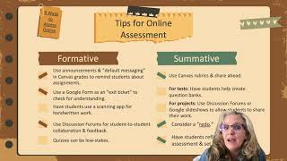 Assessment in Online Classes