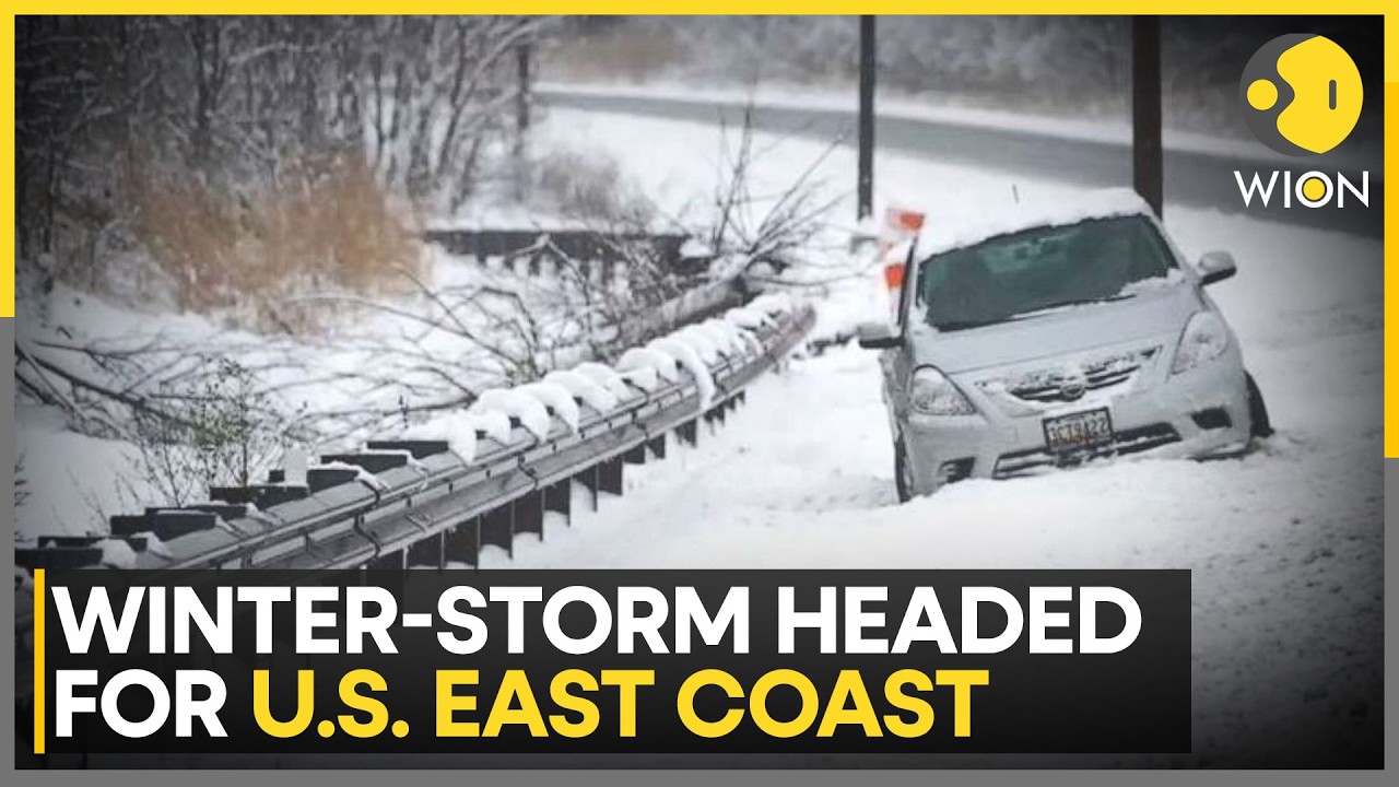 US Winter Storm: Bizzard Warnings Stretch Across New York & At Least Six States | WION NEWS