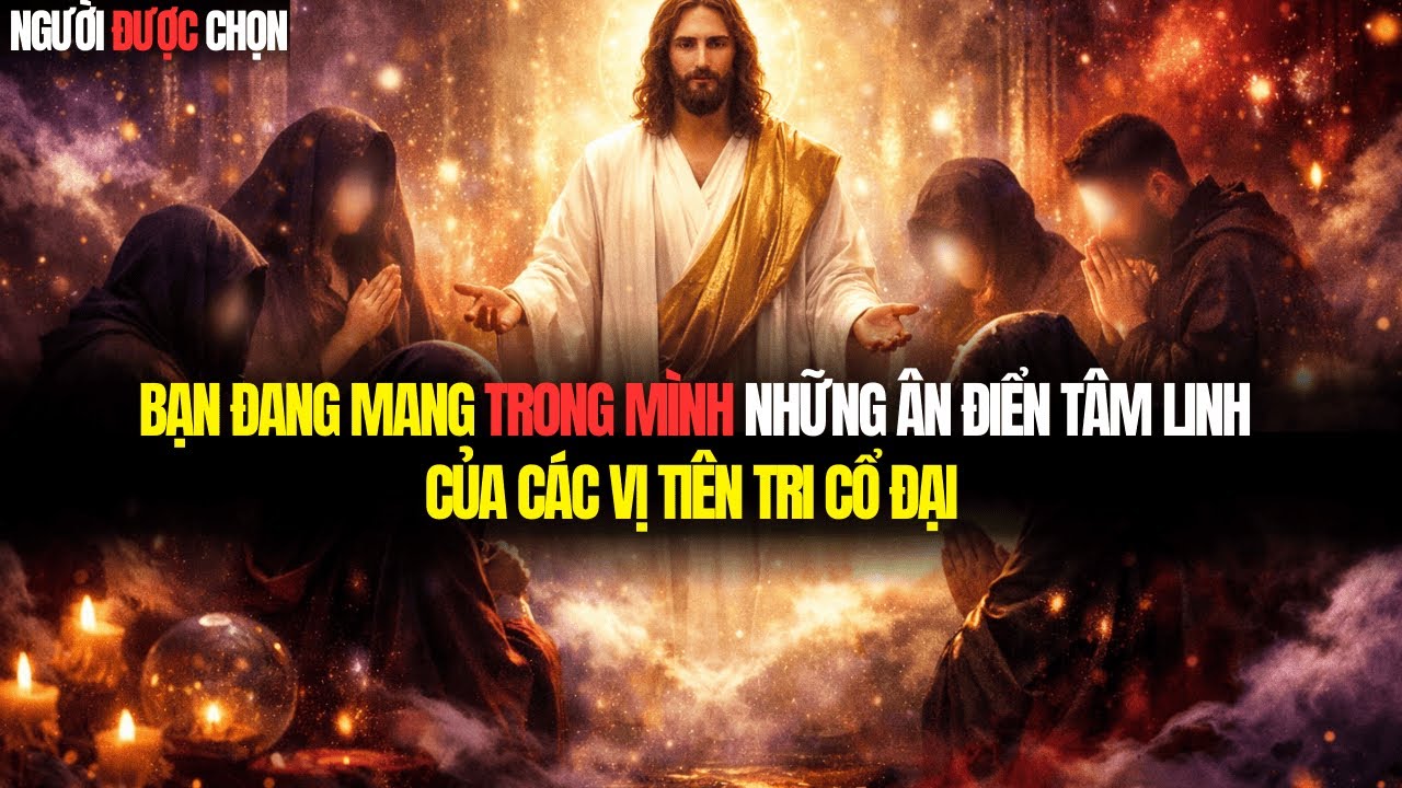 BẠN ĐANG MANG TRONG MÌNH NHỮNG ÂN ĐIỂN TÂM LINH CỦA CÁC VỊ TIÊN TRI CỔ ĐẠI.