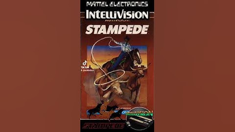 #subscribe #like #mattel #intellivision #stampede #retro #videogames #arcade #80s #youtube #shorts