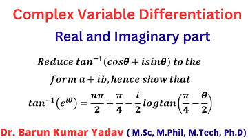 Separation of real and imaginary part of Exponential , Circular and Hyperbolic function | part 7 |