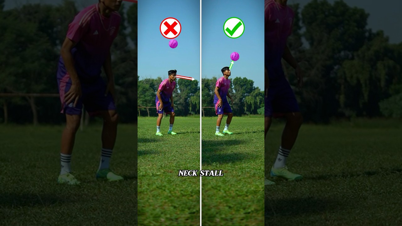 NECK STALL TUTORIAL ⚽️.