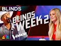 Phenomenal Blind Auditions From Week 2 The Voice NBC Phenomenal Blind Auditions From Week 2 The Voice NBC