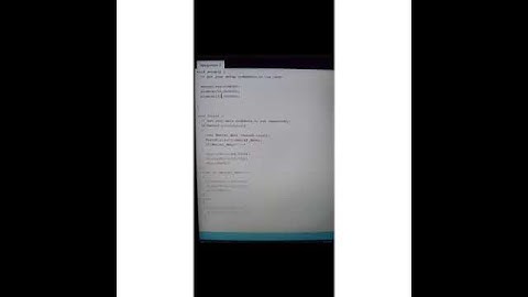 Arduino IDE to control DC motor Direction based on keyboard input.