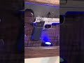 Wall Hanging Pistol Display Case in Walnut with figured interior and RFID lock