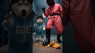 Who's Playing the Candy Game First? Chick vs Dog Dalgona Challenge!🍬😂 #cute #dalgona #laughchallenge