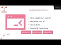 Essential 8 : Controls: Application Control