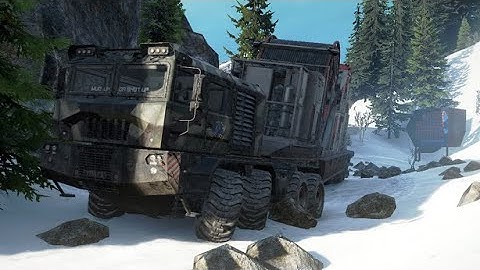 SnowRunner | Mountaintop Delivery Yukon Flooded Foothills 😎