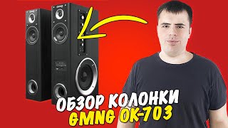 Колонки Bluetooth GMNG OK-703 - Полноценный Обзор!