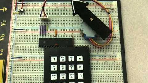 Rotating a Stepper Motor Clockwise by an Input Degree Angle