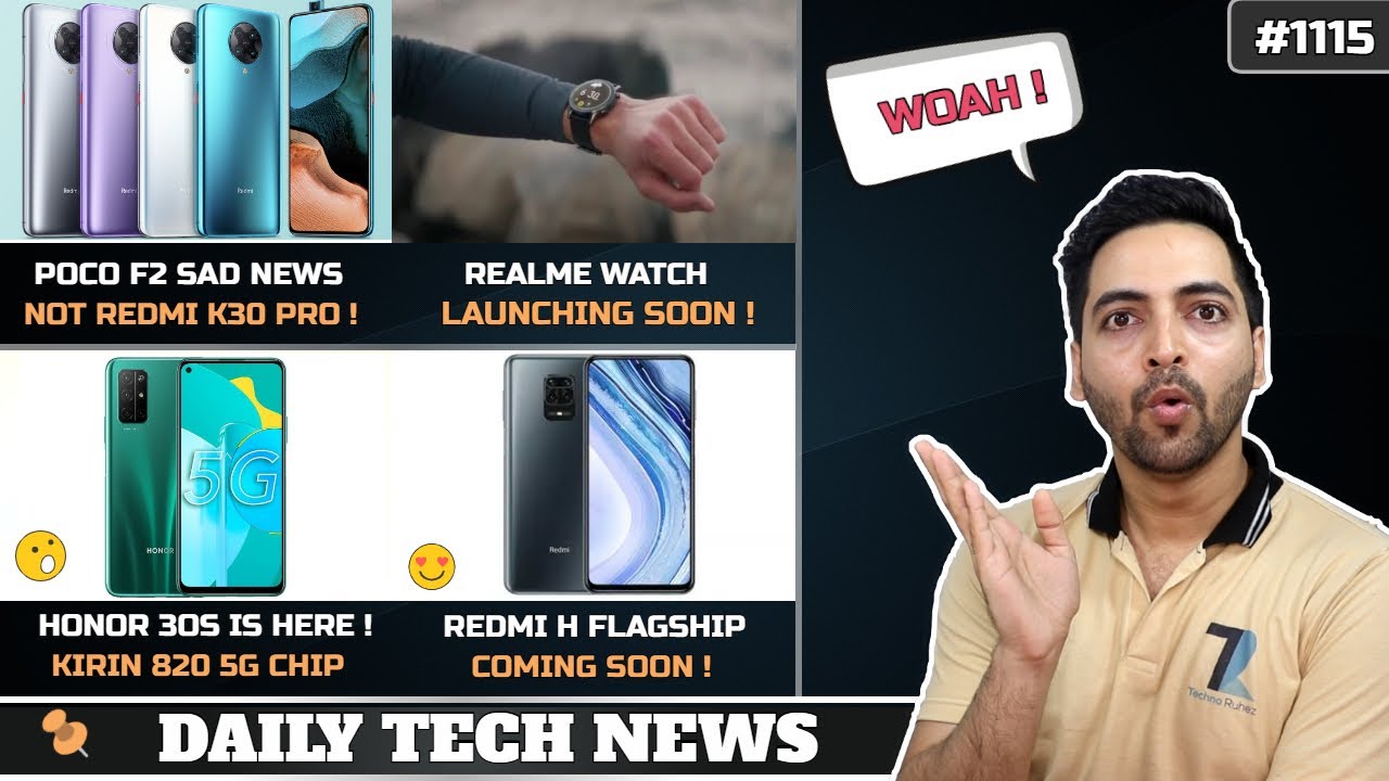 POCO F2 is Not Redmi K30 Pro,Jio Recharge With ATM Machine,Oneplus TWS Earphones,Redmi H Flagship