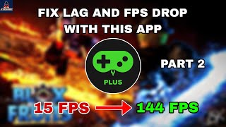 How to fix lag on blox fruits mobile | Boost fps on roblox blox fruit with just 2 settings