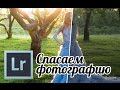 Lightroom: Спасаем фотографию. Фотография против света. Съемка на закате.