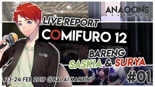 【ANAOONS #01】LIPUTAN COMIC FRONTIER 12 BERSAMA SASKIA DAN SEMUANYA!!!!!