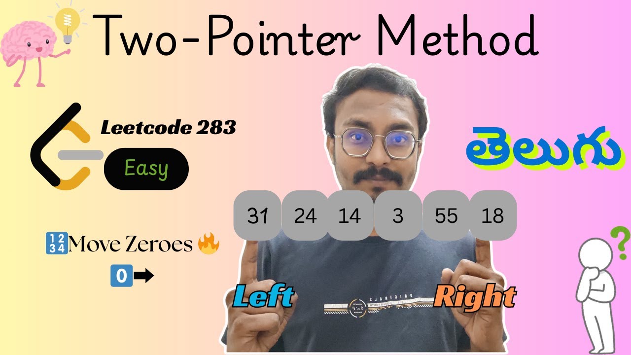LeetCode 283: Move Zeroes 🔥 | Two Pointer Technique 🎯 | Placement Prep ...