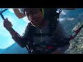 Crazy paragliding from mont blanc france check it out