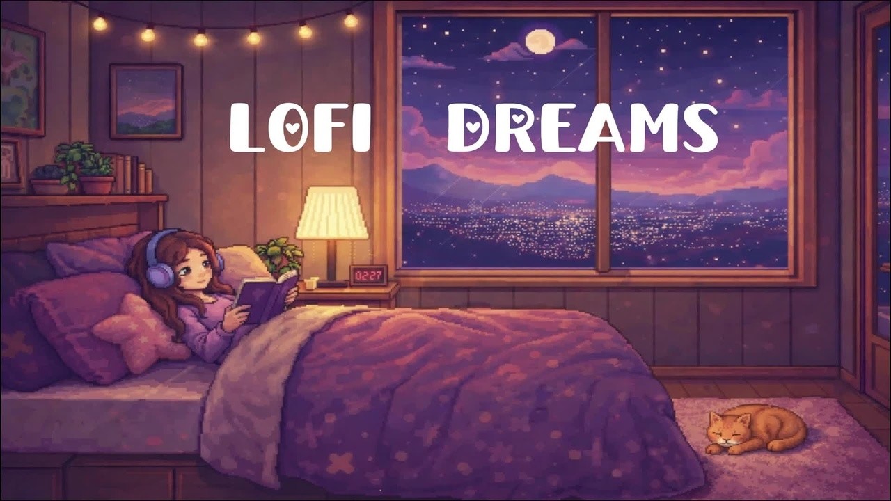 Acalme sua mente Lofi para Estudar e Relaxar 🌙