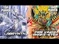 Labrynth vs snakeeyes fire kings  high rated  yugioh tcg  db april 2024