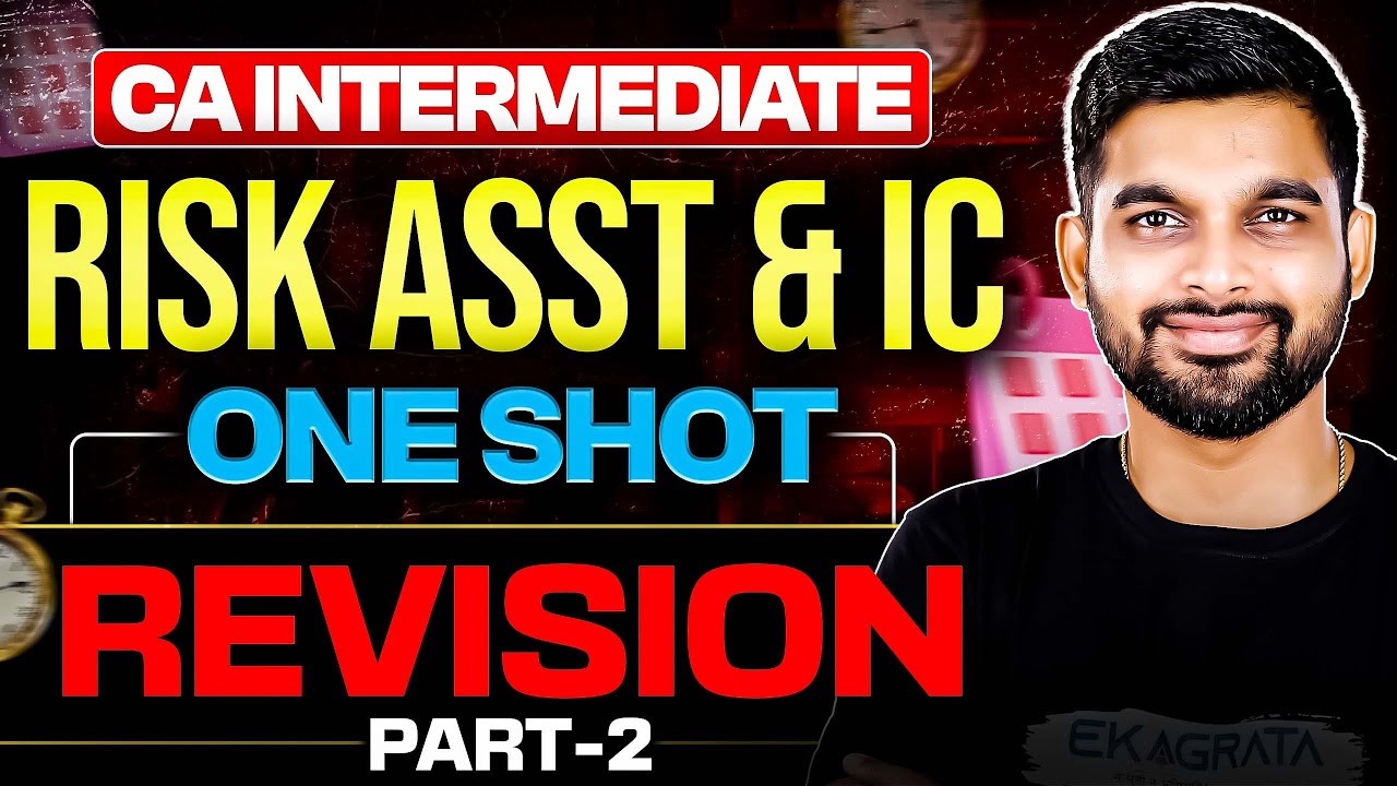 CA Inter Audit Sept 25 Risk Asst & IC - One Shot Revision | By CA ...