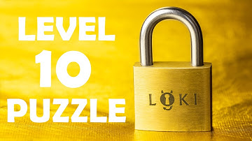 Solving the LOKI padlock puzzle. LEVEL 10