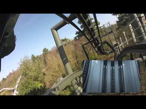 Chris Hadfield rides Galactica - on board ride footage