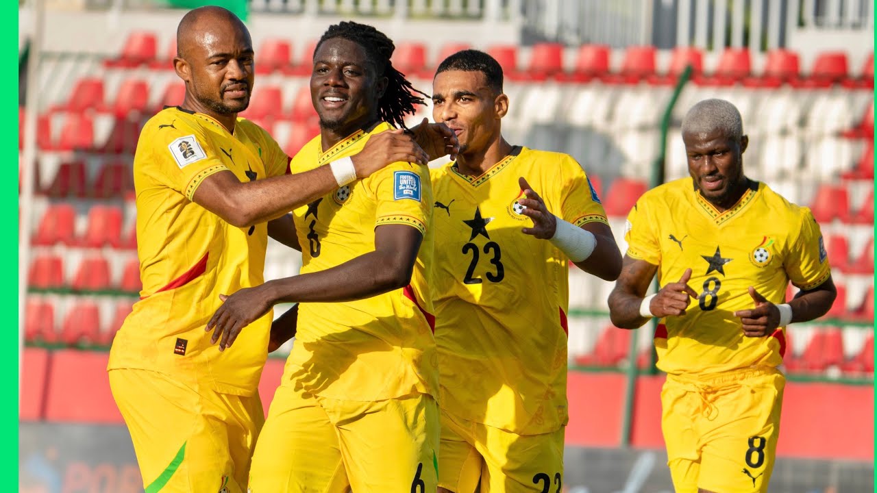 GHANA 5-0 CENTRAL AFRICAN REPUBLIC | ALL GOALS & HIGHLIGHTS | 2026 FIFA WORLD CUP QUALIFIERS