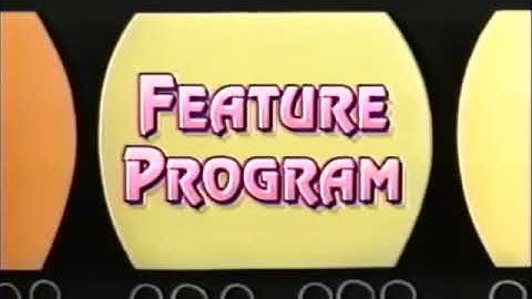 Feature Program bumper (1993 variant)