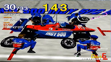 Indy 500 - Sega Model 2 - Todos os Carros/All Cars - Pit Work