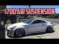 Cheapest way to bag your car / manual air suspension
