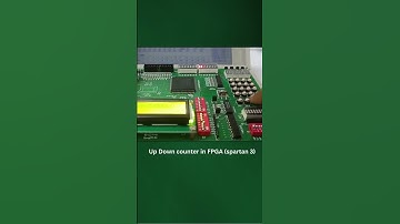 Up down counter in FPGA (spartan 3)