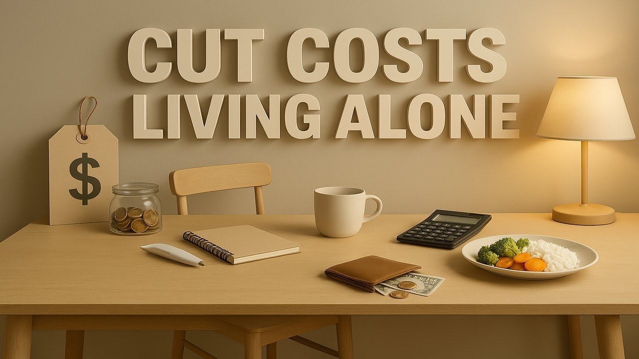 Realistic Ways to Cut the Cost of Living Alone | Frugal Living Tips That Work