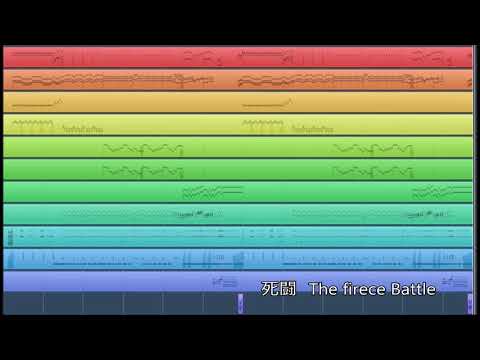 【FF6】 死闘　The Fierce battle （アルテマウエポン戦　BGM）耳コピしてみた　【MIDI】