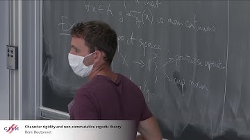 Rémi Boutonnet: Character rigidity and non-commutative ergodic theory