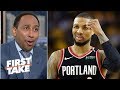 ‘I’m not going to disrespect Dame Time like that’ – Stephen A. takes Warriors in 6 | First Take